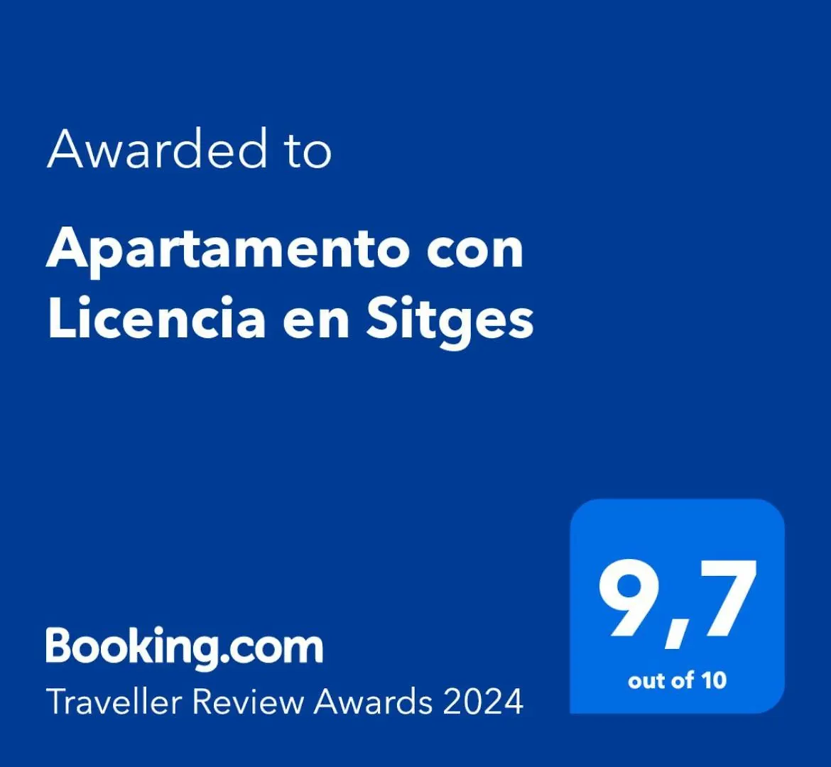 Apartamento con Licencia en Sitges España